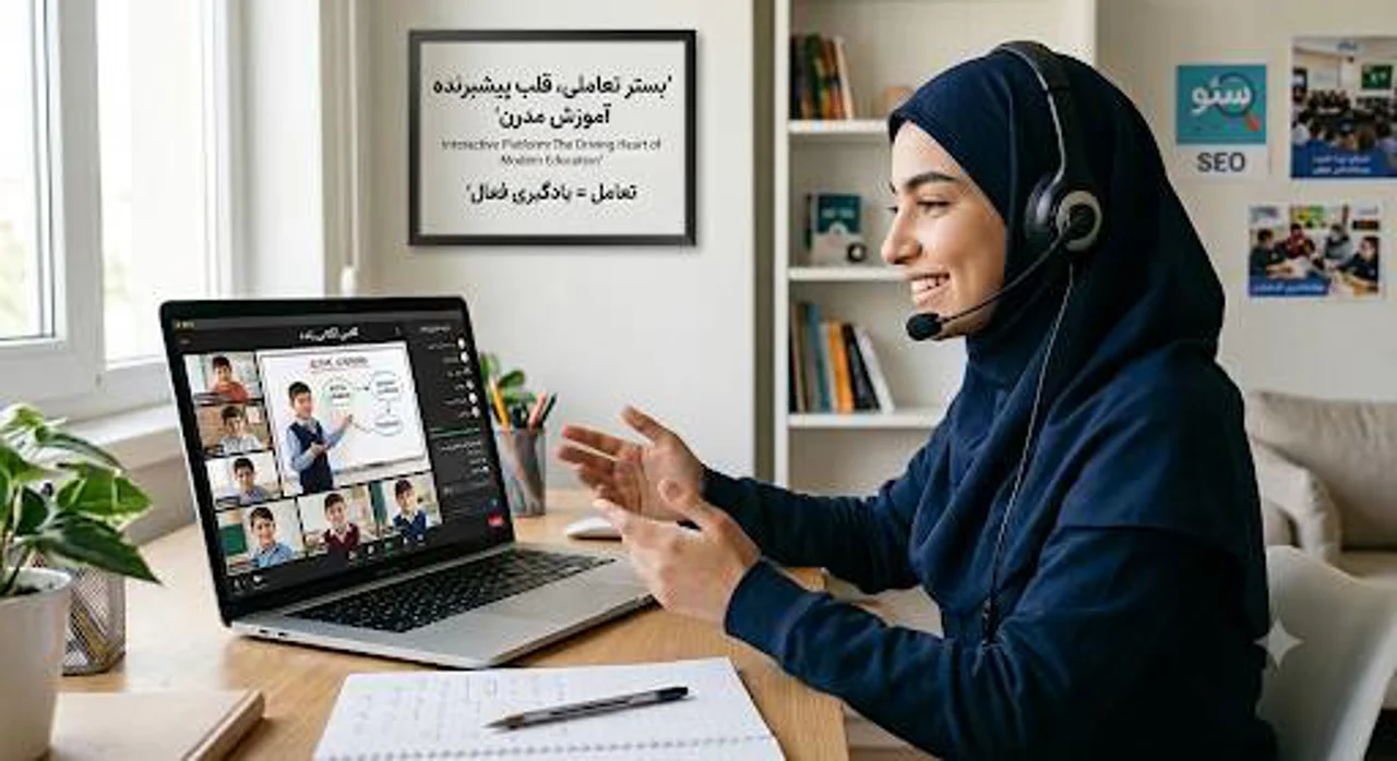 نقش کلیدی بسترهای تعاملی در ارتقای کیفیت آموزش آنلاین نسبت به بسترهای متنی و غیرتعاملی